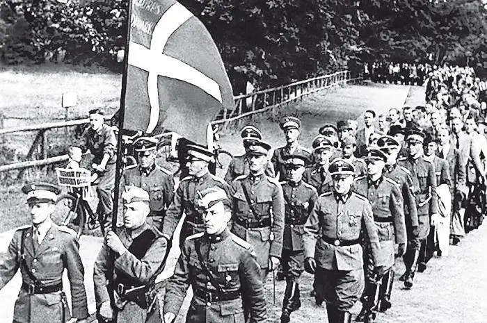 Добровольческий корпус Дания 1941 Первые 480 добровольцев вступившие в - фото 91