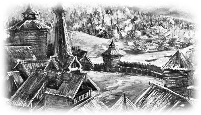 Городок Строгановых на Каме Глава 17 Ливонская война Город Дерпт в 1553 - фото 31
