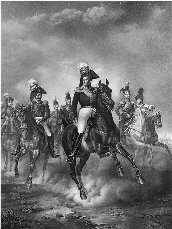 Николай I и его сподвижники Литография с картины Ф Крюгера 1840е годы Вот - фото 36