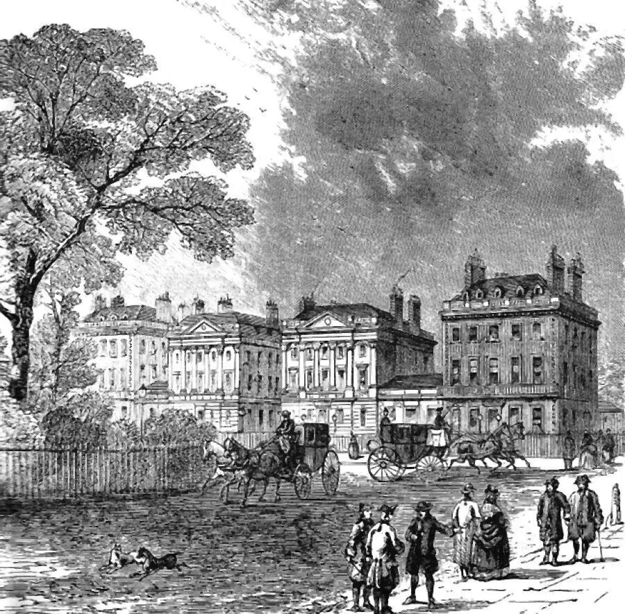 Кавендишсквер 52 Cavendish Square circa 1820 1880 From Old and New - фото 36