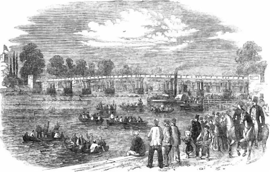 Наши герои жили неподалеку от этого моста 73 Thames Regatta Putney Bridge - фото 59