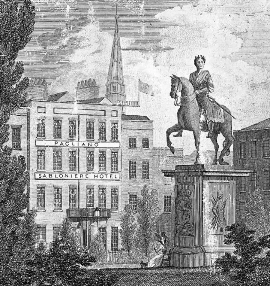 S Rawle Hotel de Sabloniere Leicester Square London First half of 19th - фото 63