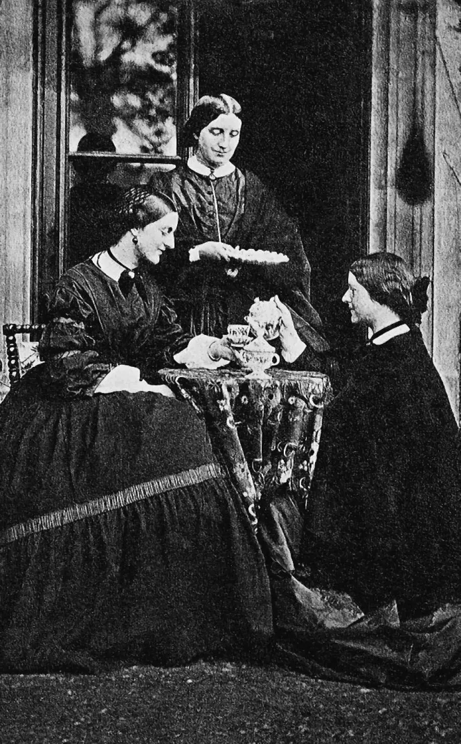 Unknown artist Three Women at Tea 1860s LegionMedia Нужно обязательно - фото 75