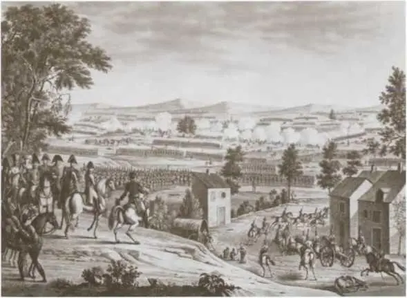 Сражение при Лютцене 20 апреля 2 мая 1813 года Гравюра Э Бовине Первая - фото 10