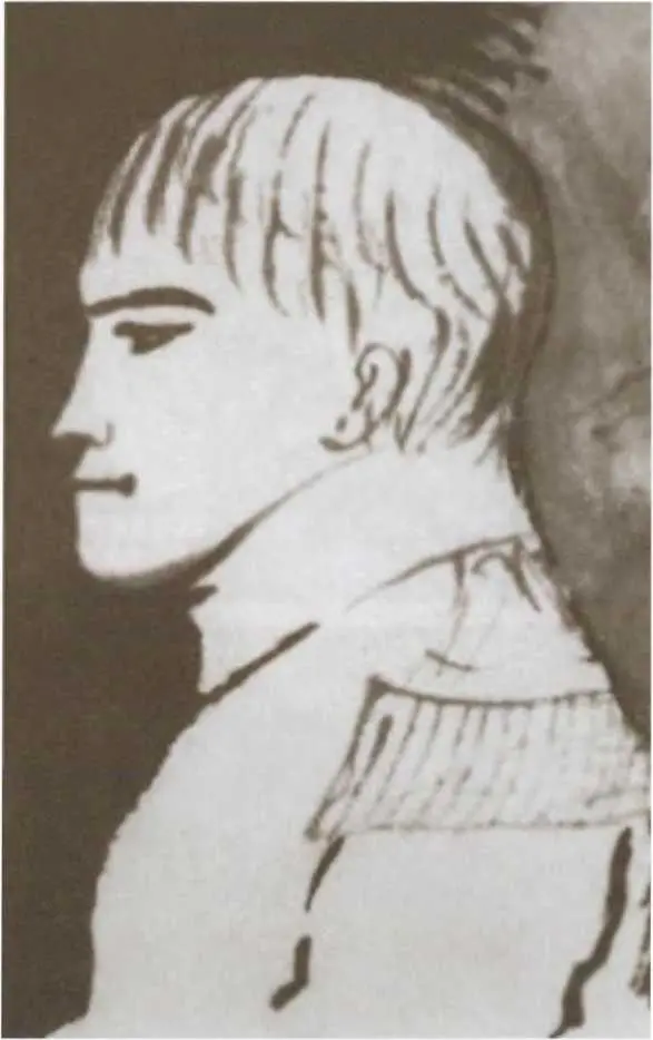Павел Пестель в образе Наполеона Рисунок А Пушкина 1826 г Русская - фото 17