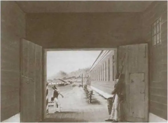 Петровский Завод Вход в каземат А Юшневский 1830е гг Дмитрий - фото 53
