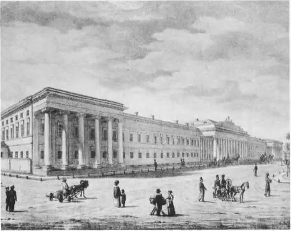 В Казанском университете Толстой учился с 1844 по 1847 год Гравюра В Турина - фото 13