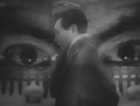 Кадр из фильма Акиры Куросавы Идиот 1951 КамедаМышкин на фоне взгляда - фото 14