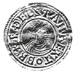 Монета Этельстана REX TO BR Rex totius Britanniae король всей Британии IX - фото 17