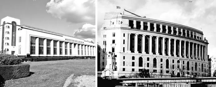 Слева Гувербилдинг Перивейл Лондон 1932 г Архитекторы фирма Wallis - фото 125