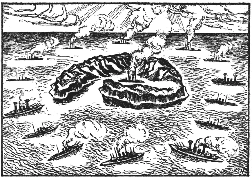 Кольцо из кораблей СООБРАЖЕНИЯ КОТОРЫМИ РУКОВОДСТВОВАЛСЯ Эверед при таком - фото 2