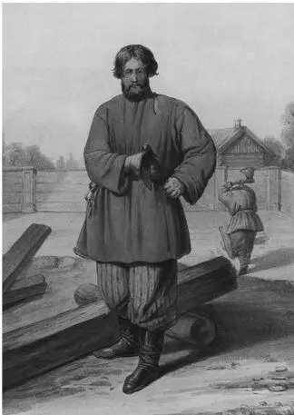 А Монфферан Плотник Середина XIX века На следующее утро после бегства - фото 11