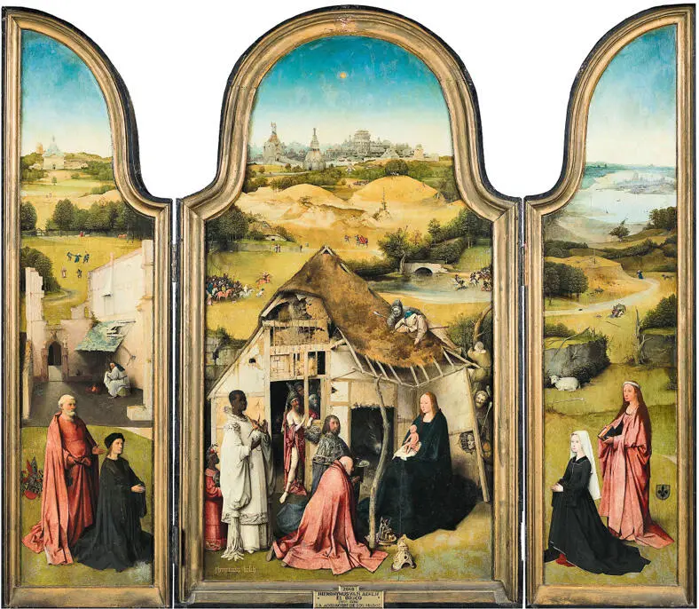 Рис 1 Иероним Босх Поклонение волхвов ок 14901500 гг Madrid Museo - фото 2