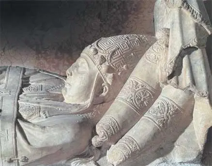 Кенотаф Гонория IV Фрагмент Мрамор Рим Санта Мария ин Арачели 1296 - фото 24