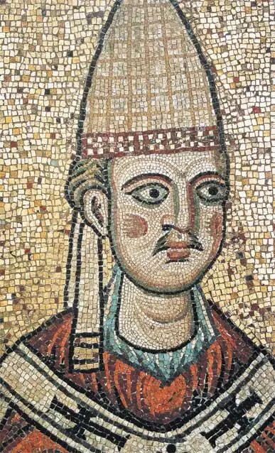 Гиппократ и Гален Фреска в крипте собора в Ананьи Ок 1240 Иннокентий III - фото 28