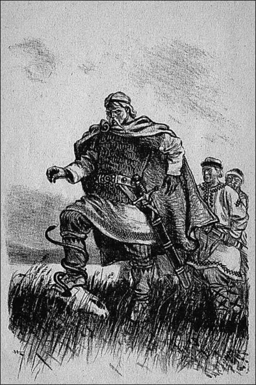 Смерть Олега Вещего Худ НМ Кочергин 1940 год Олег вперил невидящий взгляд в - фото 32