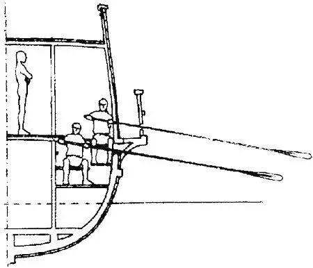 Рис 117 118 Предполагаемая схема внутреннего устройства дромона Рис И В - фото 129