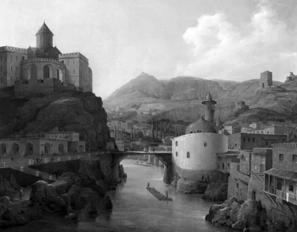 Тифлис Картина худ Н Г Чернецова 1831 г Дарьяльское ущелье Картина худ - фото 33
