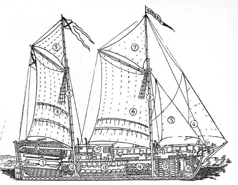 Дубельшлюпка ЯкуцкПавлов А с 113 1 унтерофицерский кубрик - фото 186