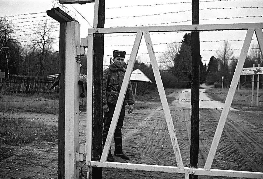 56 Один из трех военных кордонов вблизи Выборга на границе СССР и Финляндии - фото 57