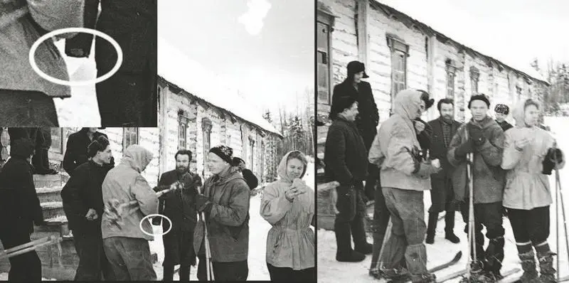 Илл 56 Если отзеркалить изображение туристов и лесорубов рядом с бараком то - фото 58