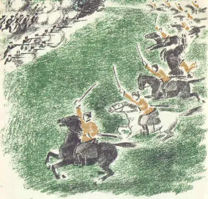 Вихрем понеслась красная бурятомонгольская конница Буряты при царе были - фото 12