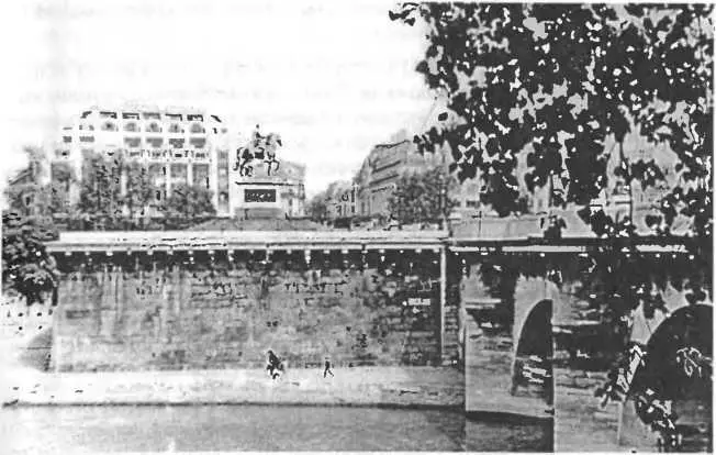 Париж Pont neuf 4 Новый мост и стрелка где Хемингуэй ловил рыбу Он - фото 34