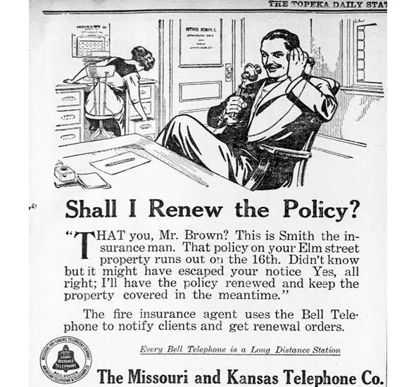 Октябрь 1911 года Телефонная компания Миссури и Канзаса The Missouri and - фото 19