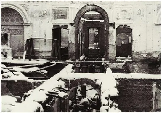 Тронный зал 1945 г СПб ГБУК Государственный музейзаповедник Павловск - фото 16