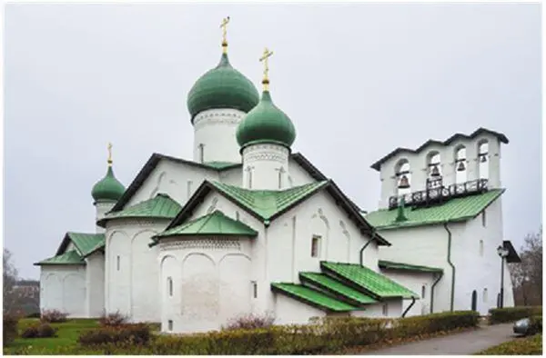 Церковь Богоявления с Запсковья Современный вид Церковь Василия на Горке и - фото 73