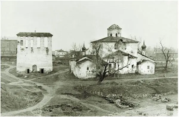 Церковь Успения с Парома 1945 г ГБУК Псковский государственный - фото 82