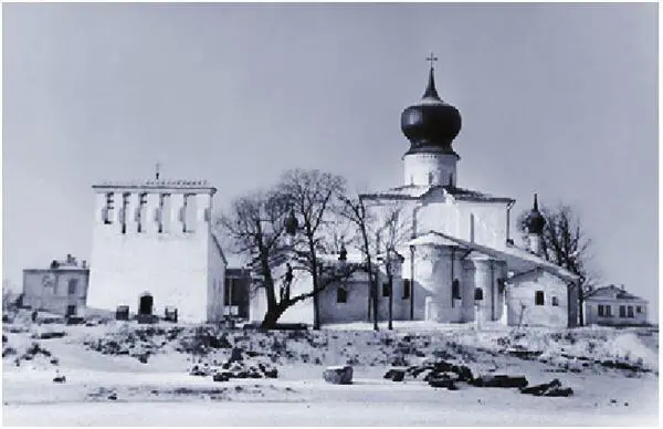 Церковь Успения с Парома Фотограф М И Семенов 1957 г ГБУК Псковский - фото 83