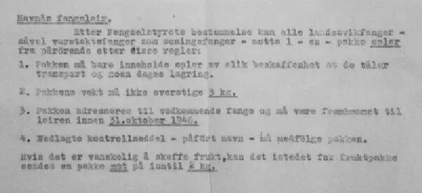 Лагерь Хавнос Согласно распоряжению начальника тюрьмы все заключенные - фото 128
