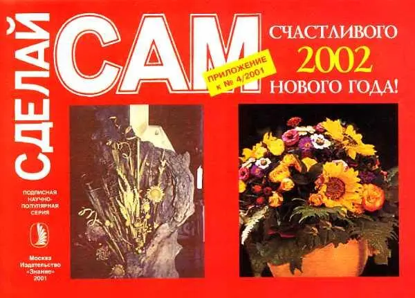 Дорогие читатели Прошлый выпуск календаряприложения Сделай сам 2001 года - фото 17