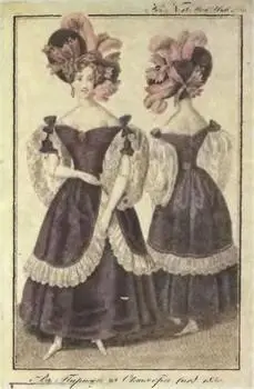 Баскинья Рисунок из журнала Новый живописец за 1830 г 19 Баскина - фото 12