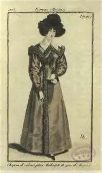 Гроденапль Рисунок из журнала Costume Parisien за 1823 г ГРОДЕТУР Да - фото 26