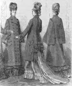 Пальто Патти Рисунок из журнала Вестник моды за 1888 г 46 Среди - фото 65