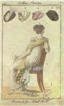 Туника Рисунок из журнала Costume Parisien за 1801 г Современники - фото 91