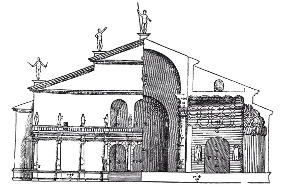 Глава VII О храме Марса Мстителя БАШНИ деи Конти видны развалины храма - фото 140
