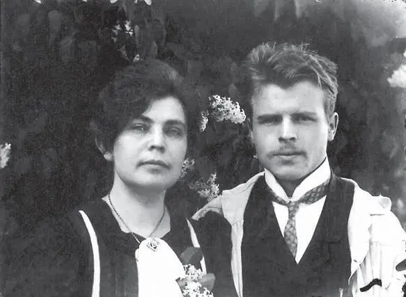 Свадебный портрет семьи Роршах Май 1910 года Павел Пауль Герман Регинели - фото 42