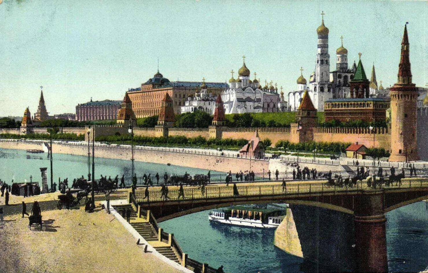 В начале ХХ века Москва еще плотно не облачилась в каменные одежды но зелени - фото 105