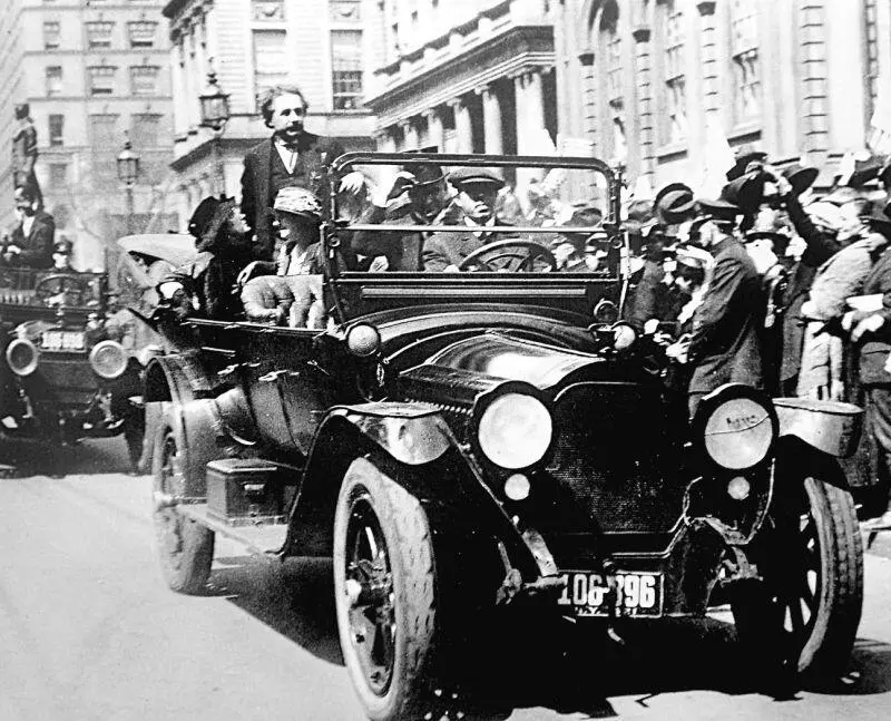 Эйнштейн в НьюЙорке во время своего первого посещения США 1921 г - фото 20