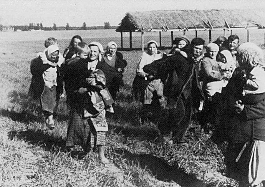 Неописуемым было горе сельских жителей которым вследствие проведения операций - фото 28