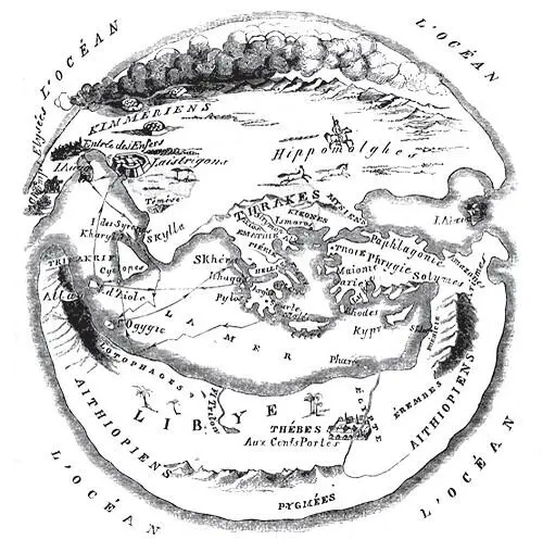 Илл 5 Реконструкция картины мира Гомера по Mac Carthy 1849 В этом - фото 5