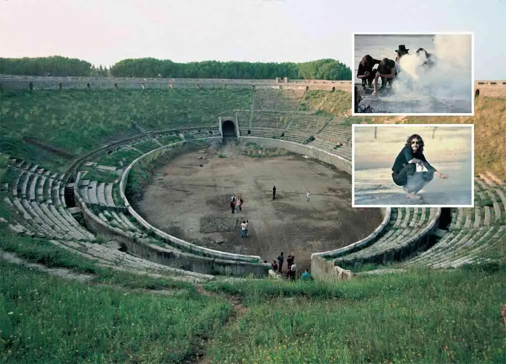 Амфитеатр где мы снимали Live at Pompeii сделав перерыв на поход в горы - фото 138