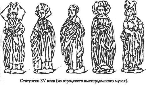 На фреске Пинтуриккьо конец XIV века изображен юноша в большой круглой шляпе - фото 114