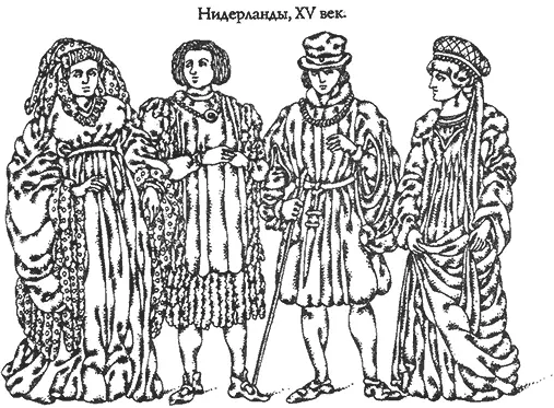 Итальянские женщины начиная с XIII века носили распущенные волосы или длинные - фото 115