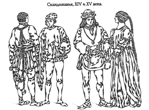 Итальянские женщины начиная с XIII века носили распущенные волосы или длинные - фото 116