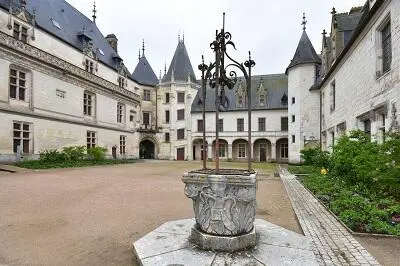 Замок Шомон Колодезь внешнего двора Замок Шомон Герб Шарля Амбуаза - фото 18