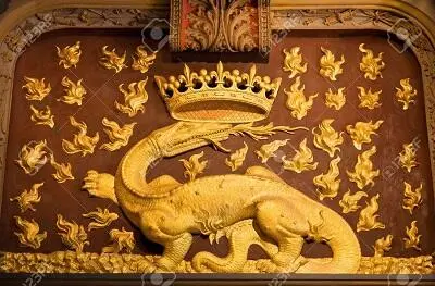 Саламандра Эмблема Франциска I Анна Бретонская Портрет мастера из Мулена - фото 28